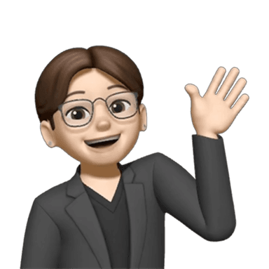 Johnny waving hello